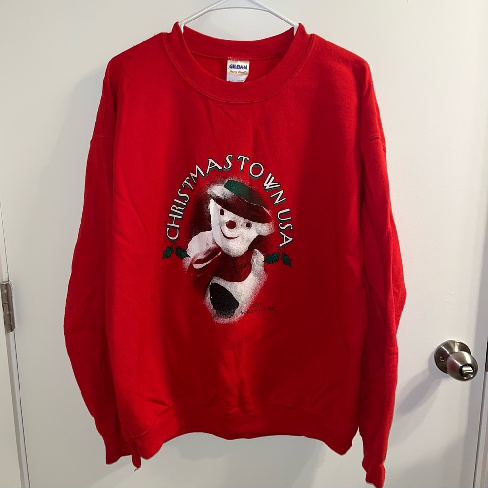 Christmas Town Snowman Sweatshirt